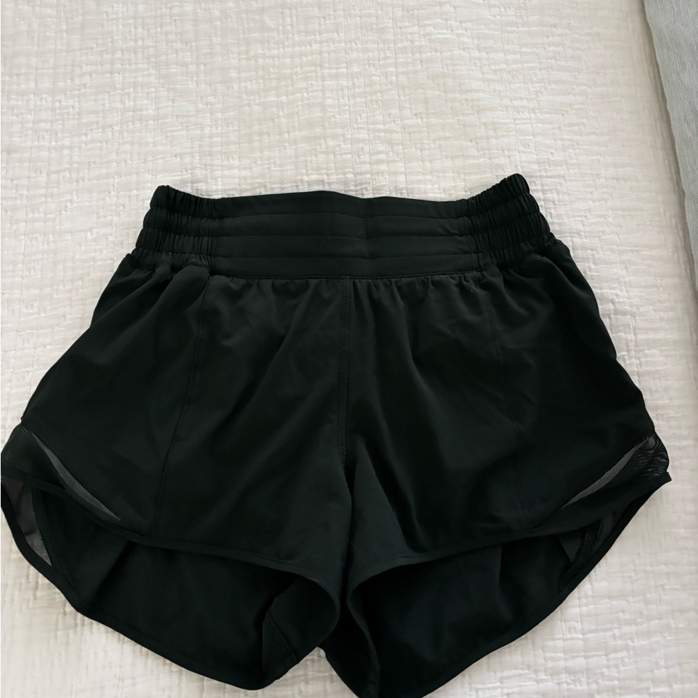 lululemon athletica green Athletic Shorts